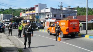Razia bersama Pomdam Kasuari dan Satlantas Polresta Manokwari